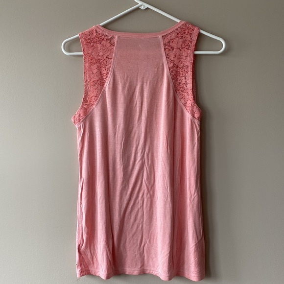 AEO Soft and Sexy Lace Shoulder Tank - Picture 2 of 7